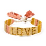 Love Project Atitlan Love Bracelet - Yellow & Gold