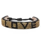 Love Project LOVE Bracelet - Gold/Black