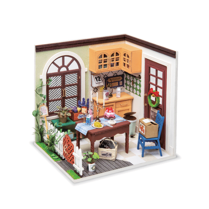 Hands Craft DIY Miniature Dollhouse Kit | Jason's Kitchen