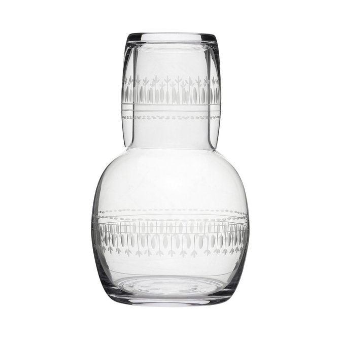 The Vintage List Carafe Set Oval Design