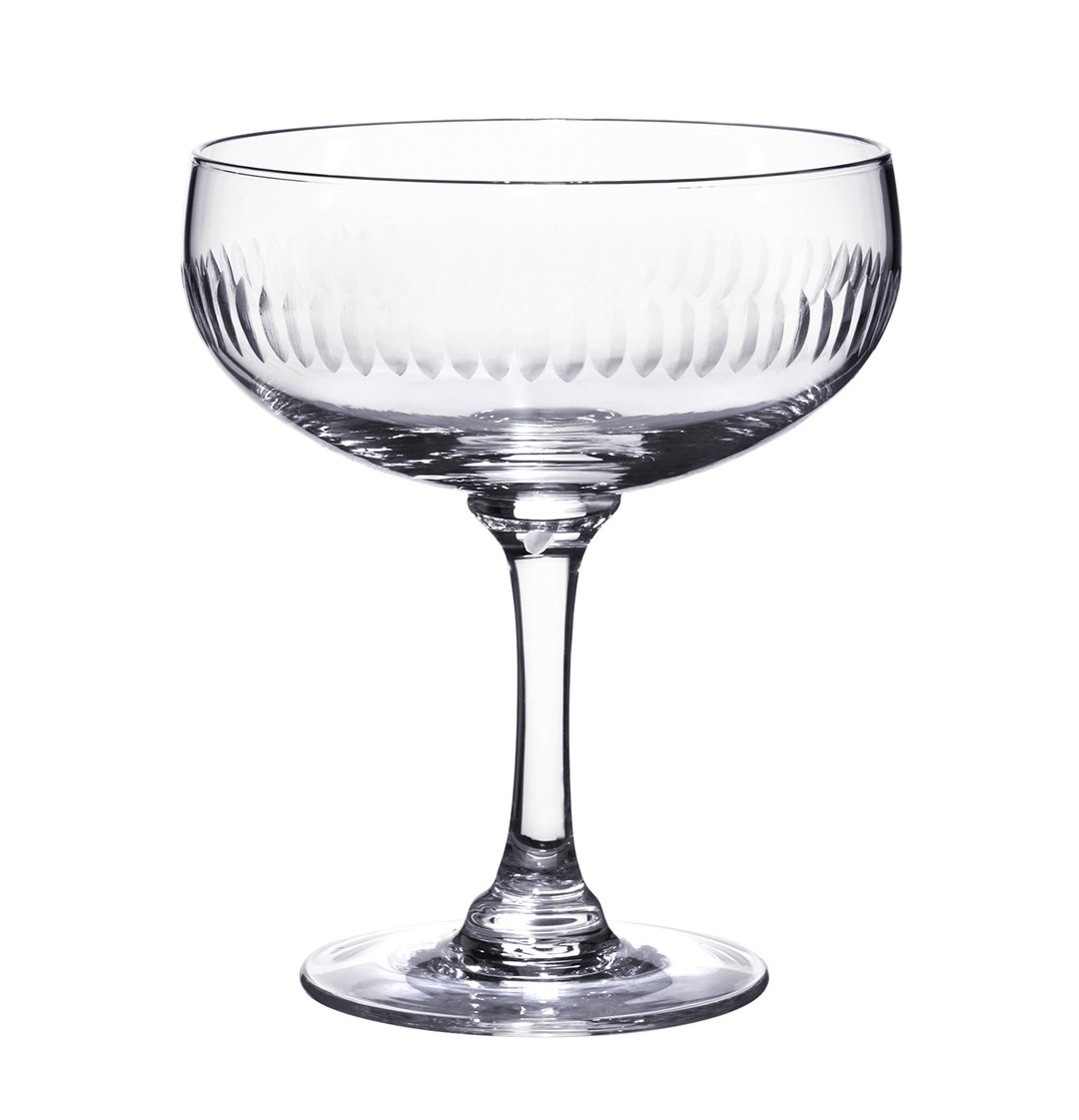 The Vintage List Cocktail Glass Spear Design