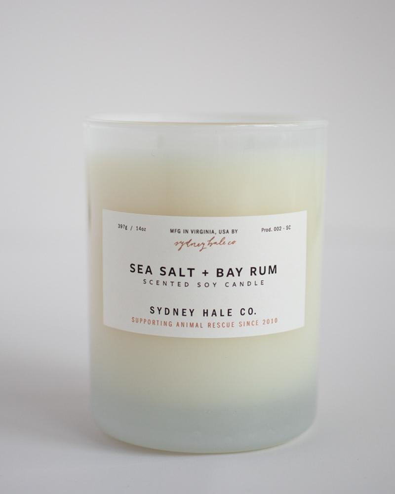 Sydney Hale Co Sea Salt + Bay Rum Candle