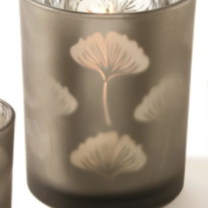 Two's Company Leaf  Votive Small