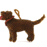 Melange Chocolate Labrador Ornament