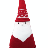 Melange Santa Cone Pillow 15" Red