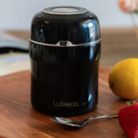 Lafeeca Thermos Food Jar Vacuum Insulated - Black
