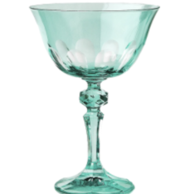 Sir Madam Rialto Glass Coupe Menthe (Light Green)