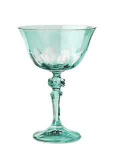 Sir Madam Rialto Glass Coupe Menthe (Light Green)