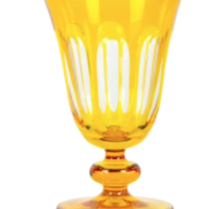 Sir Madam Copy of Rialto Glass Old Fashion Ginger (Dark Yellow)