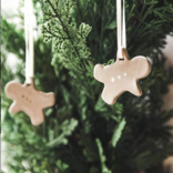 Farmhouse Pottery Baker's  Gingerbread Ornaments