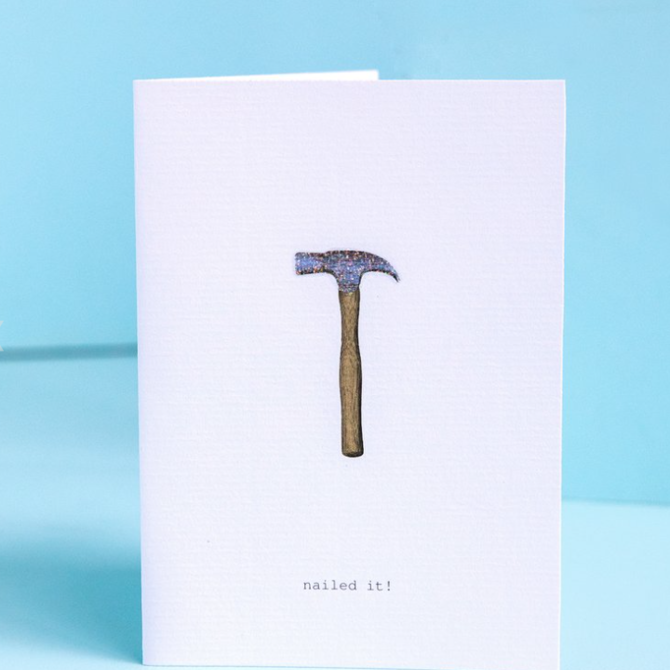 Margot Elena Tokyo Milk Nailed It Greeting Card