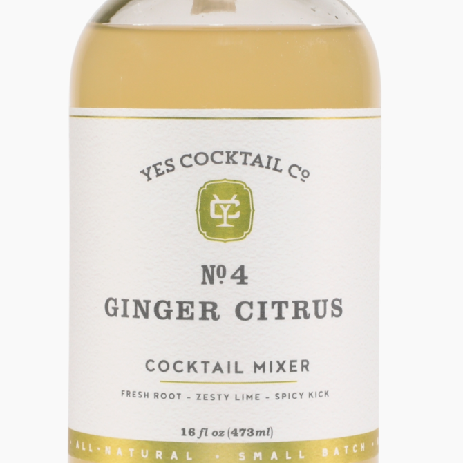 Yes Cocktail Co. Ginger Citrus Cocktail Mixer