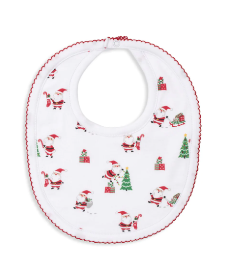 Kissy Kissy Santa Santics Bib