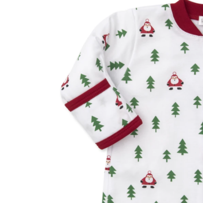 Kissy Kissy PJs Christmas Cheer -Footie  0-3 Month