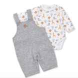 Kissy Kissy Jungle Fever Overall Set 9 Month