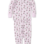 Kissy Kissy Slippery Slopes Toddler Pajama Set - Pink Size 6