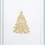 Henry Handwork Mod Tree Gold Hand Towel