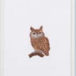 Henry Handwork Owl Hand Towel