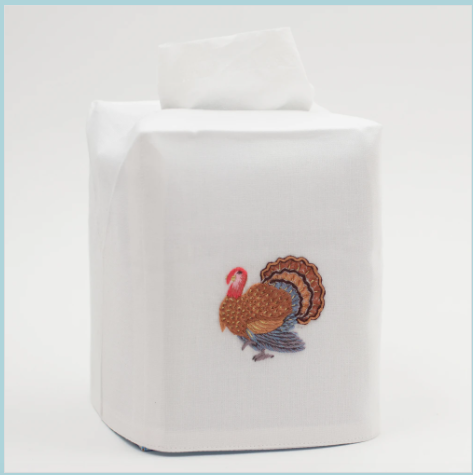 Henry Handwork Turkey Tissue Box Cover