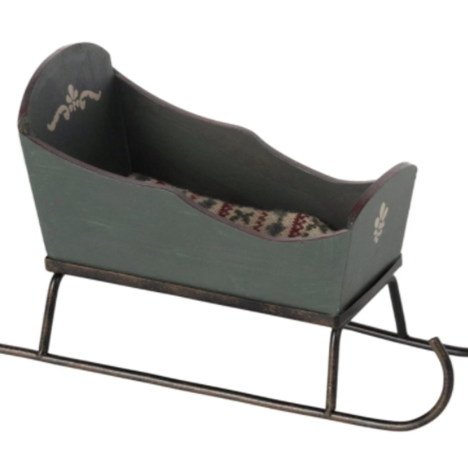 Maileg Mouse Sleigh