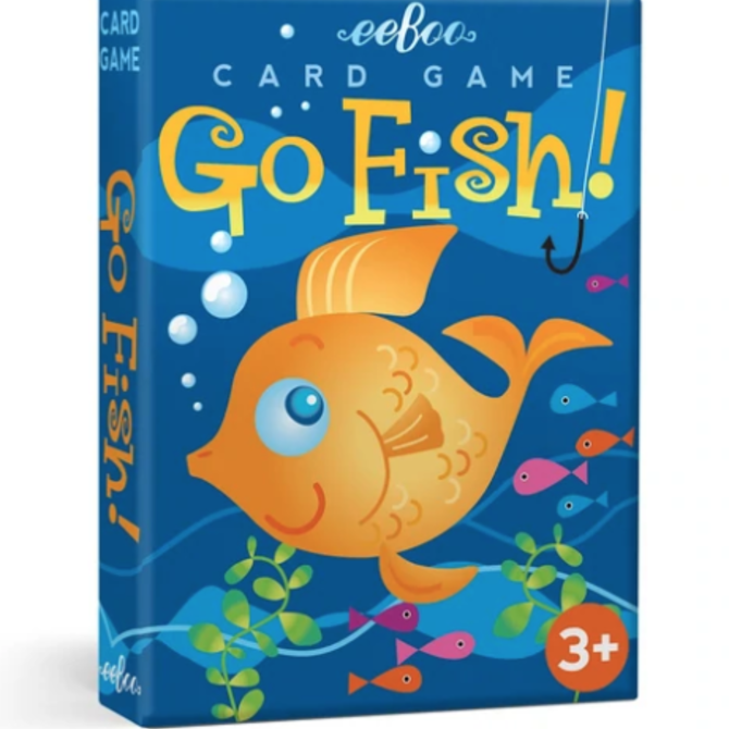 eeBoo Colored Go Fish Playing Cards