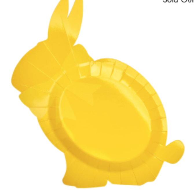 Sophistiplate Bunny Plate Hoppy Easter Assorted