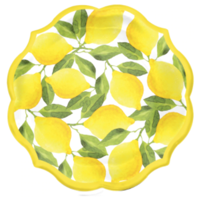 Sophistiplate Dinner Plate Lemons