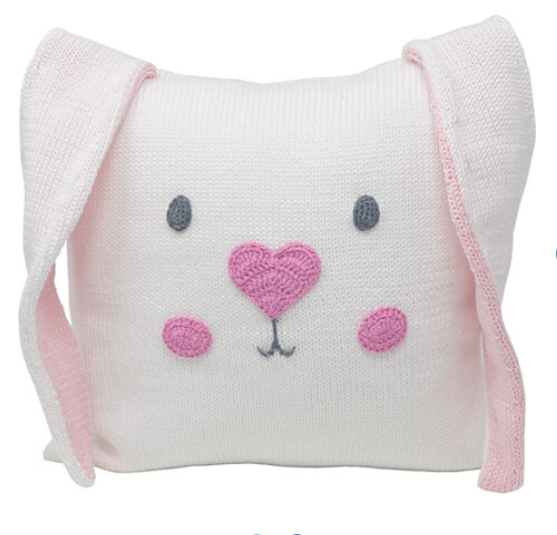 Melange Bunny Face Pillow