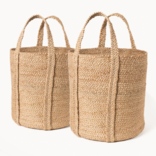 Kata Basket With Handle - Natural - Large