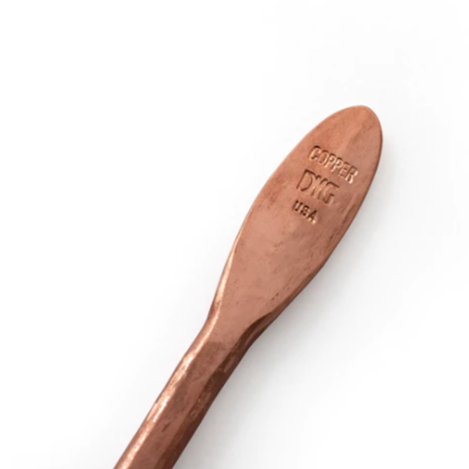 DMG Designs Copper Feather Spoon - 4"