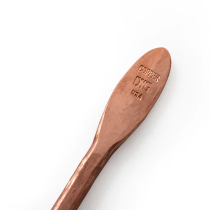 DMG Designs Copper Feather Spoon - 3"