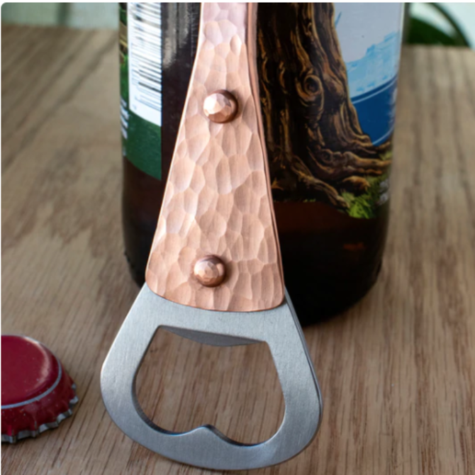 DMG Designs Forged Copper Bottle Opener w/Stainless Head