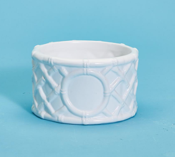 Faux Bamboo Bottle Coaster / Bowl