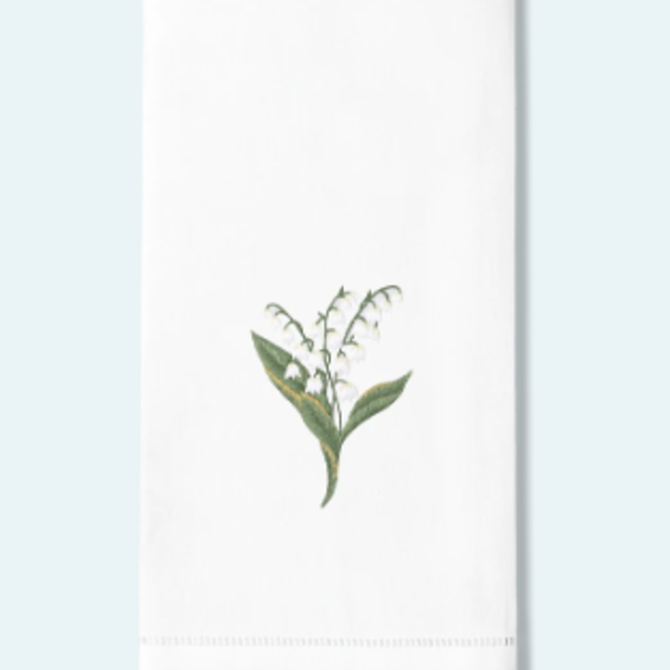 Henry Handwork Lily Of The Valley Hand Towel