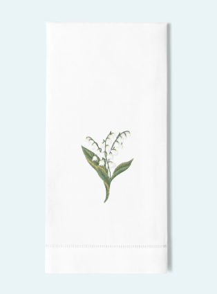 Henry Handwork Lily Of The Valley Hand Towel