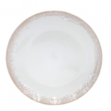 Casafina Living Dinner Plate - Taormina White/Gold
