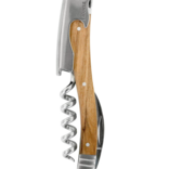 The French Farm Wine Waiter Olive Wood Corkscrew Laguiole