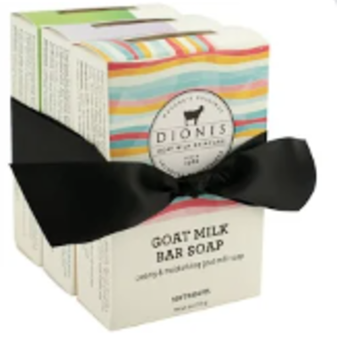 Dioni's Fresh & Floral Goat Milk Bar Soap Set of 3