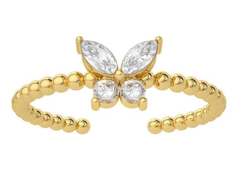 Kriya Veda Butterfly Ring