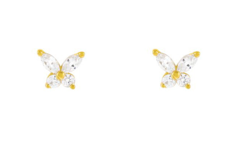 Kriya Veda Blooming Butterfly Earrings