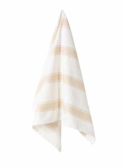 Casafina Living Kitchen Towel Stripes - Alessa Vanilla