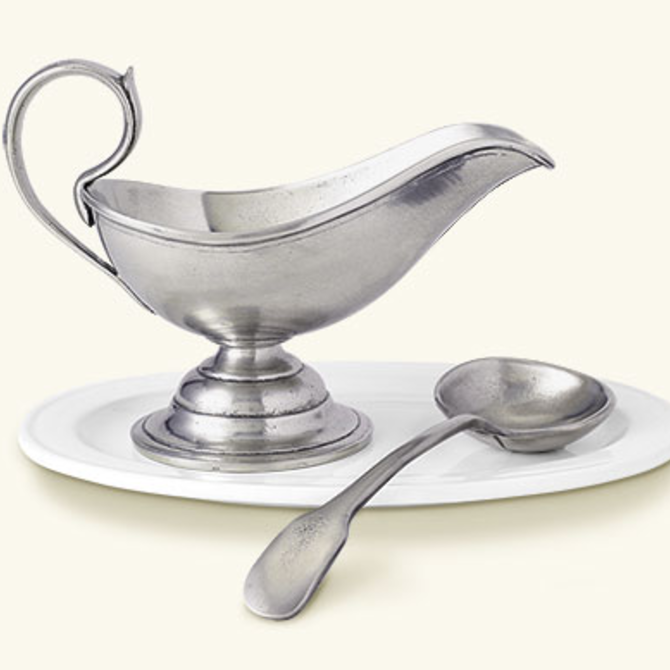 Match Gravy Boat +Gravy Spoon