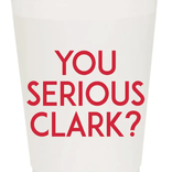 Sip Hip Hooray You Serious Clark Christmas Cup - Set of 10