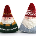 Melange Nordic Santa and Elf Ornaments