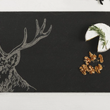 Selbrae House Stag Slate Large Serving Tray Boxed