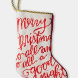 Merry Christmas Bauble Stockings ®