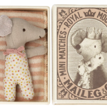 Maileg Sleepy/wakey mouse -Rose