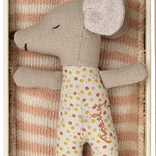 Maileg Sleepy/wakey mouse -Rose