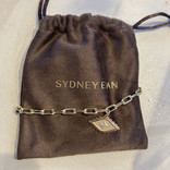 Sydney Evan Evil Eye Diamond Link Bracelet