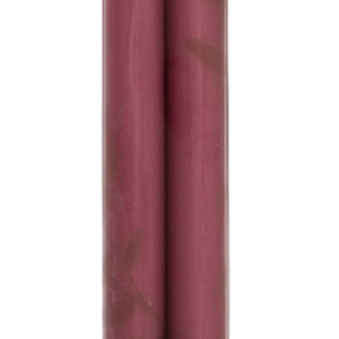 Northern Lights 12" Tapers - 2pk | Rosewood